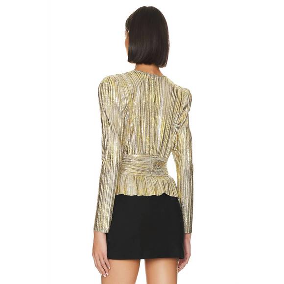 NEW STEVE MADDEN azura top in gold - Picture 4 of 5